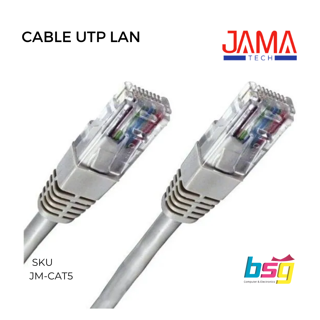 CABLE UTP 4 PARES - CAT 5E GRIS JAMATECH