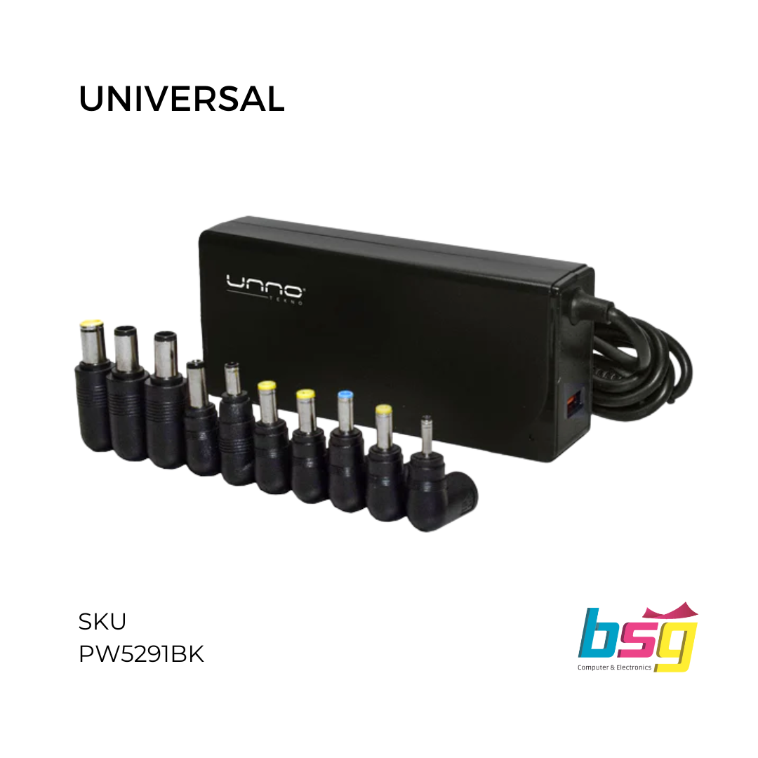 CARGADOR UNIVERSAL LAPTOP UNNO
