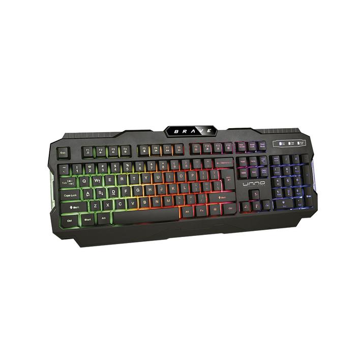 TECLADO GAMING BRAVE UNNO
